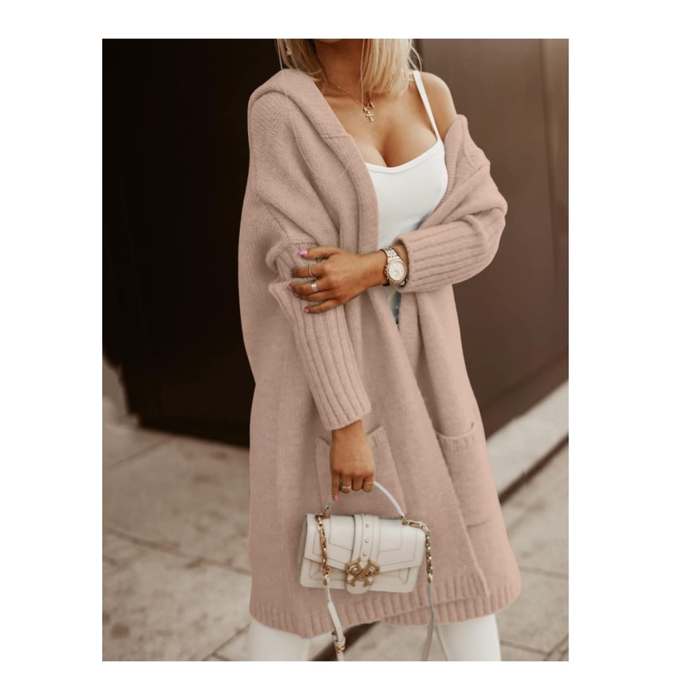 Apricot cozy cardigan